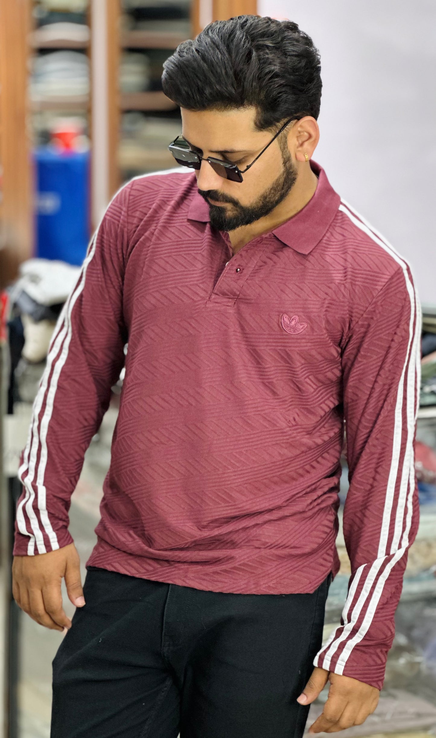 Full sleeves Tee with Sidebones