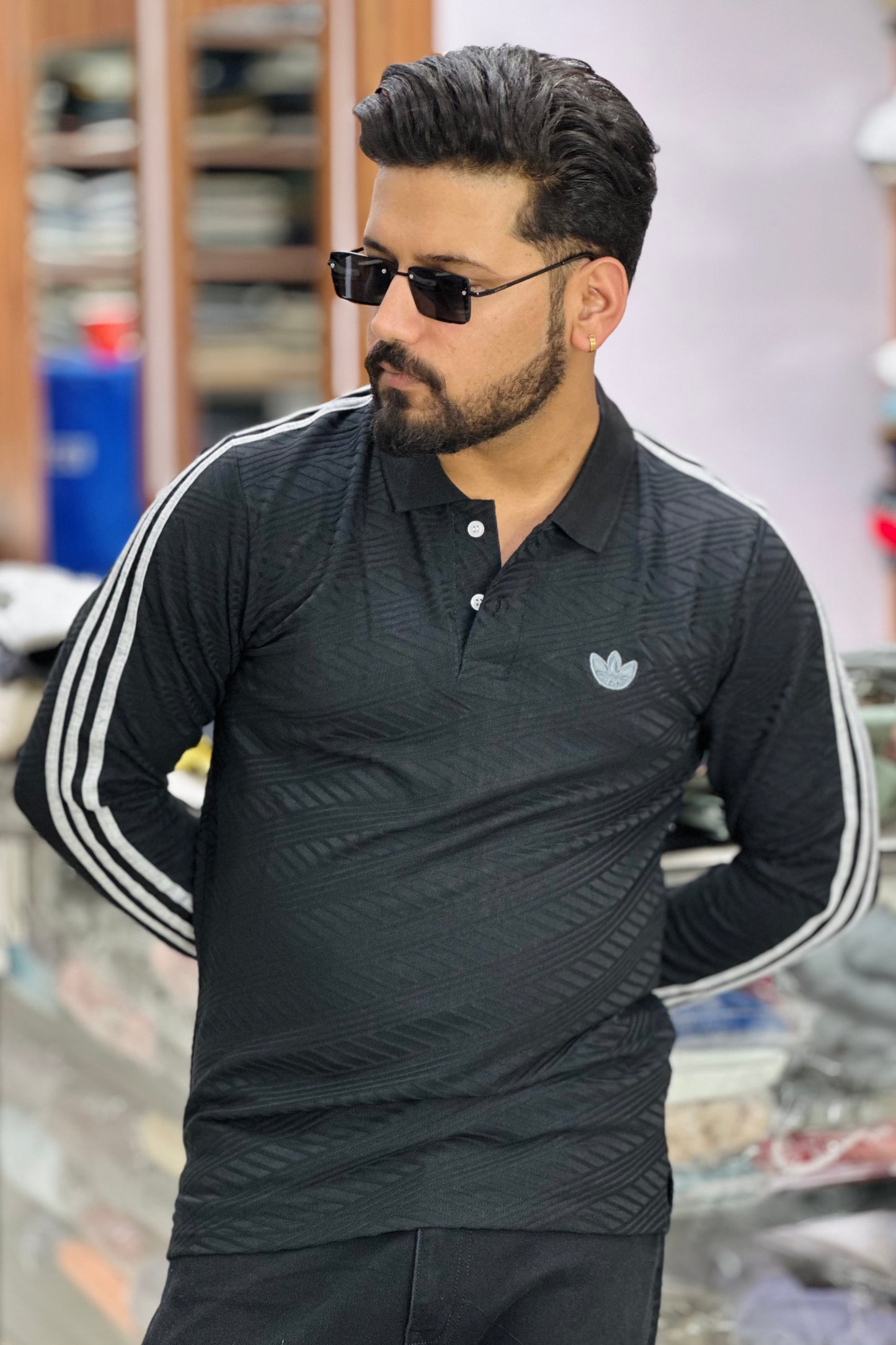 Full sleeves Tee with Sidebones