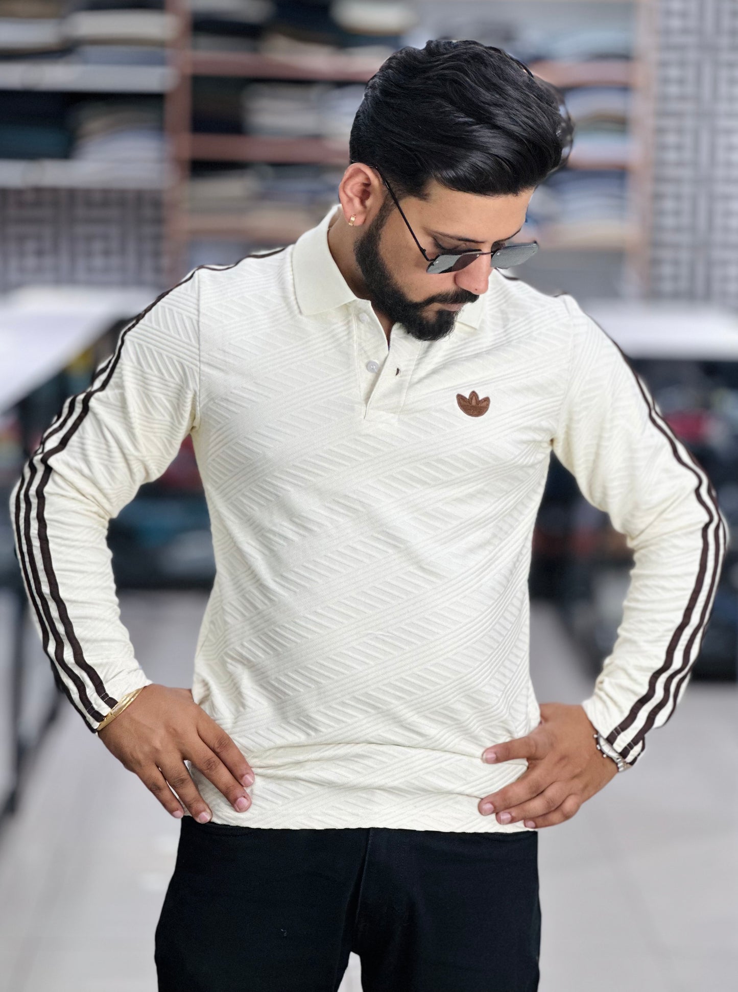 Full sleeves Tee with Sidebones