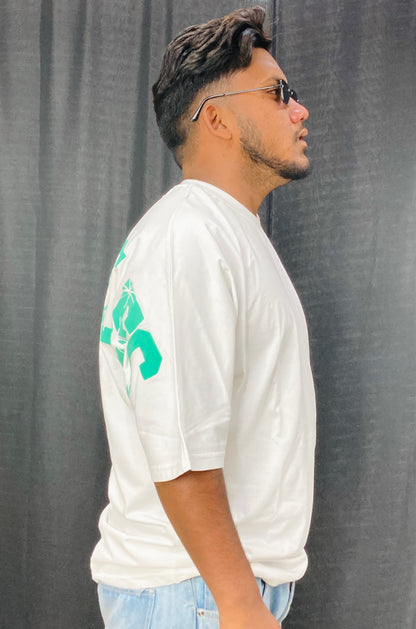 WHITE DROP TEE'S
