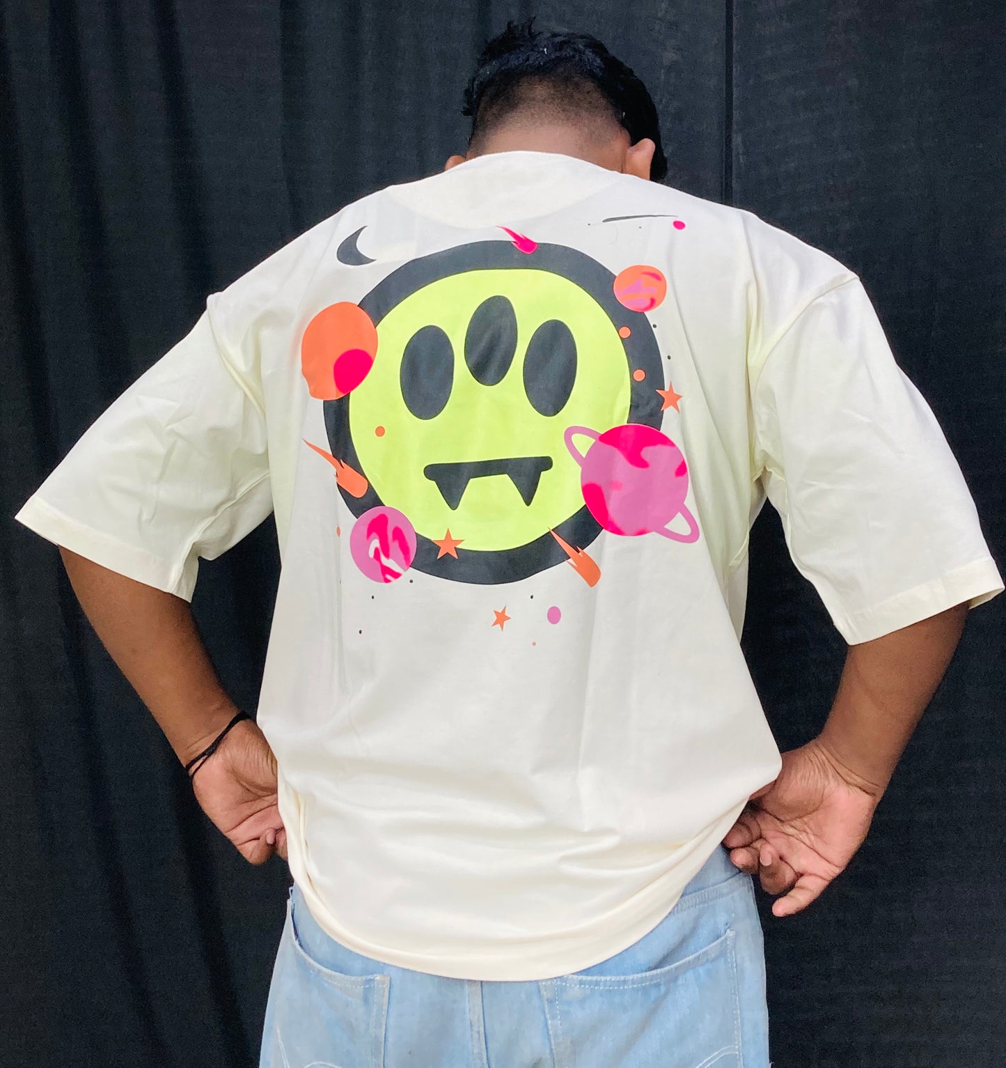 WHITE DROP TEE'S