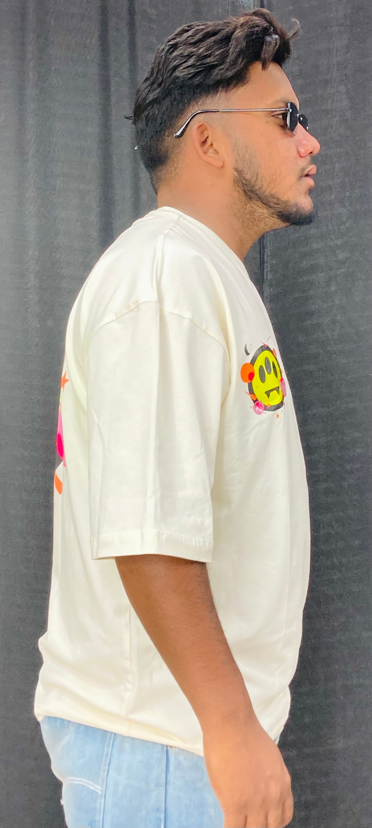 WHITE DROP TEE'S