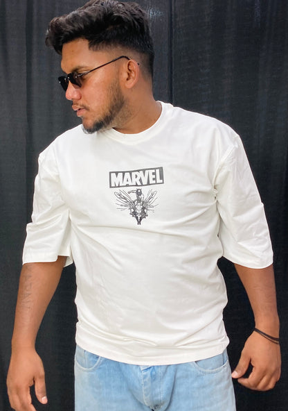 WHITE DROP TEE'S