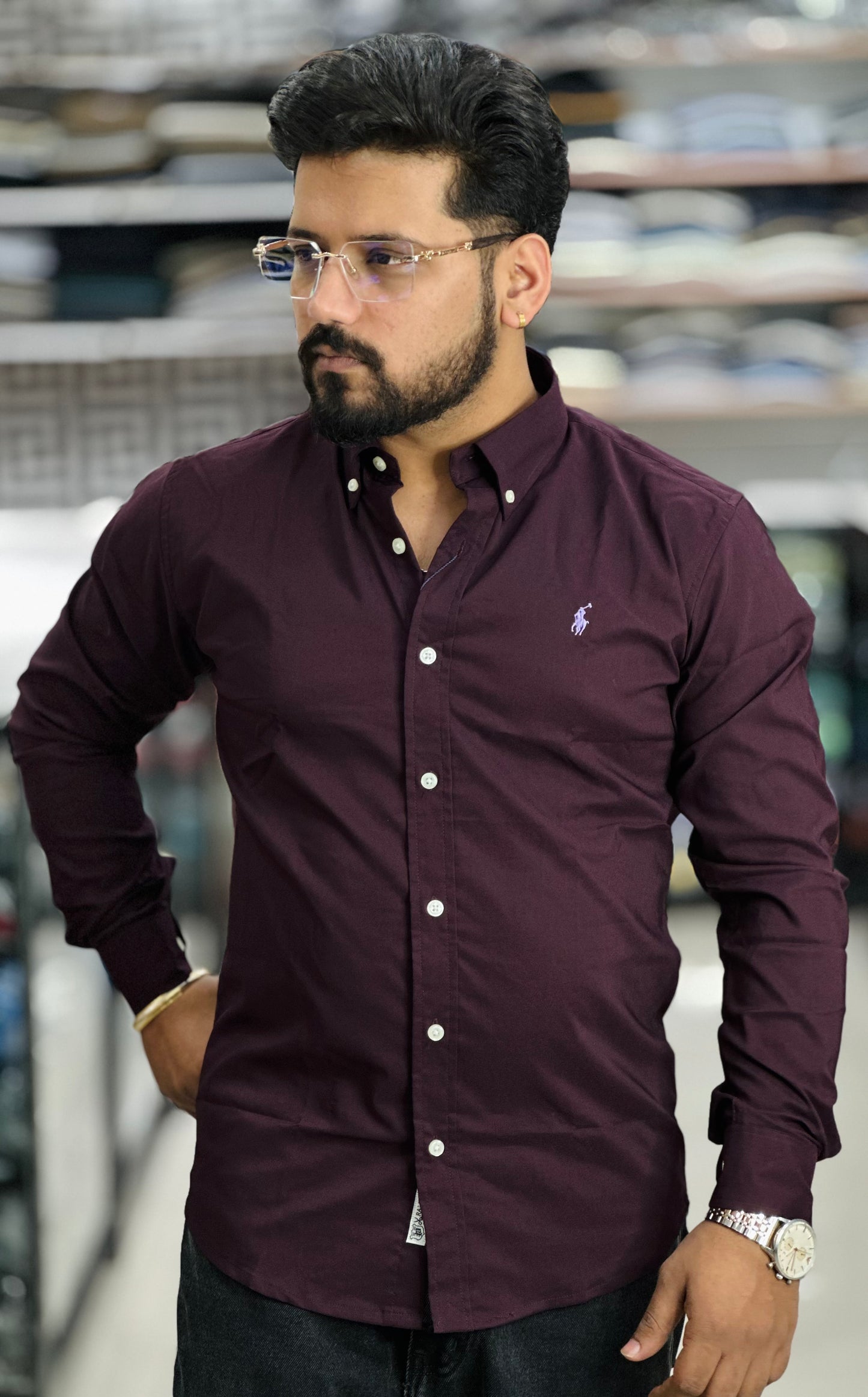 Casual Plain Shirt