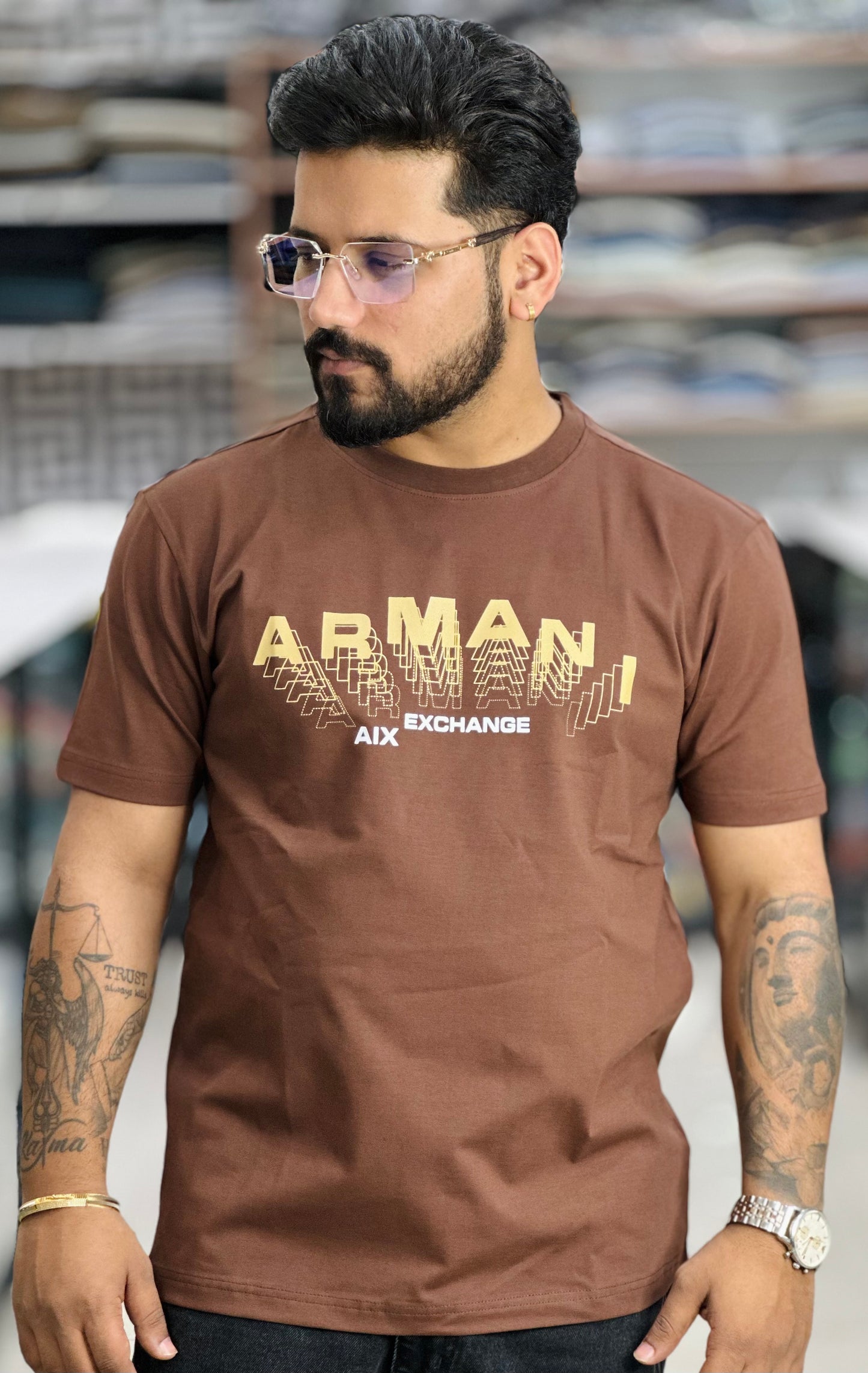 ROUND NECK TEE