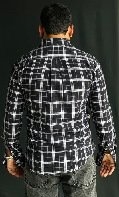 Black Check Shirt