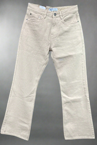 Coloured Bell Bottom Jean