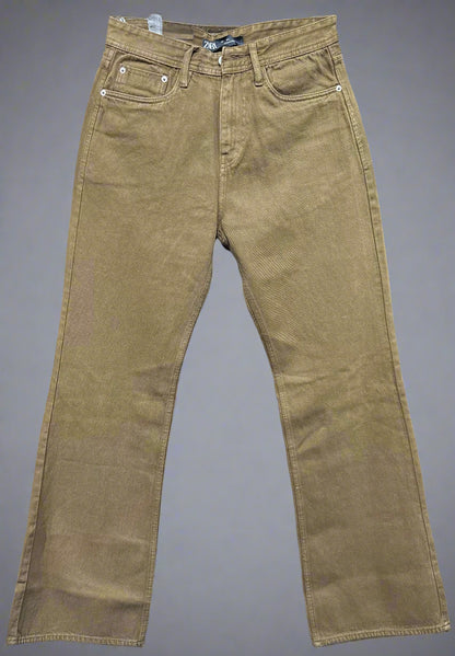 Coloured Bell Bottom Jean