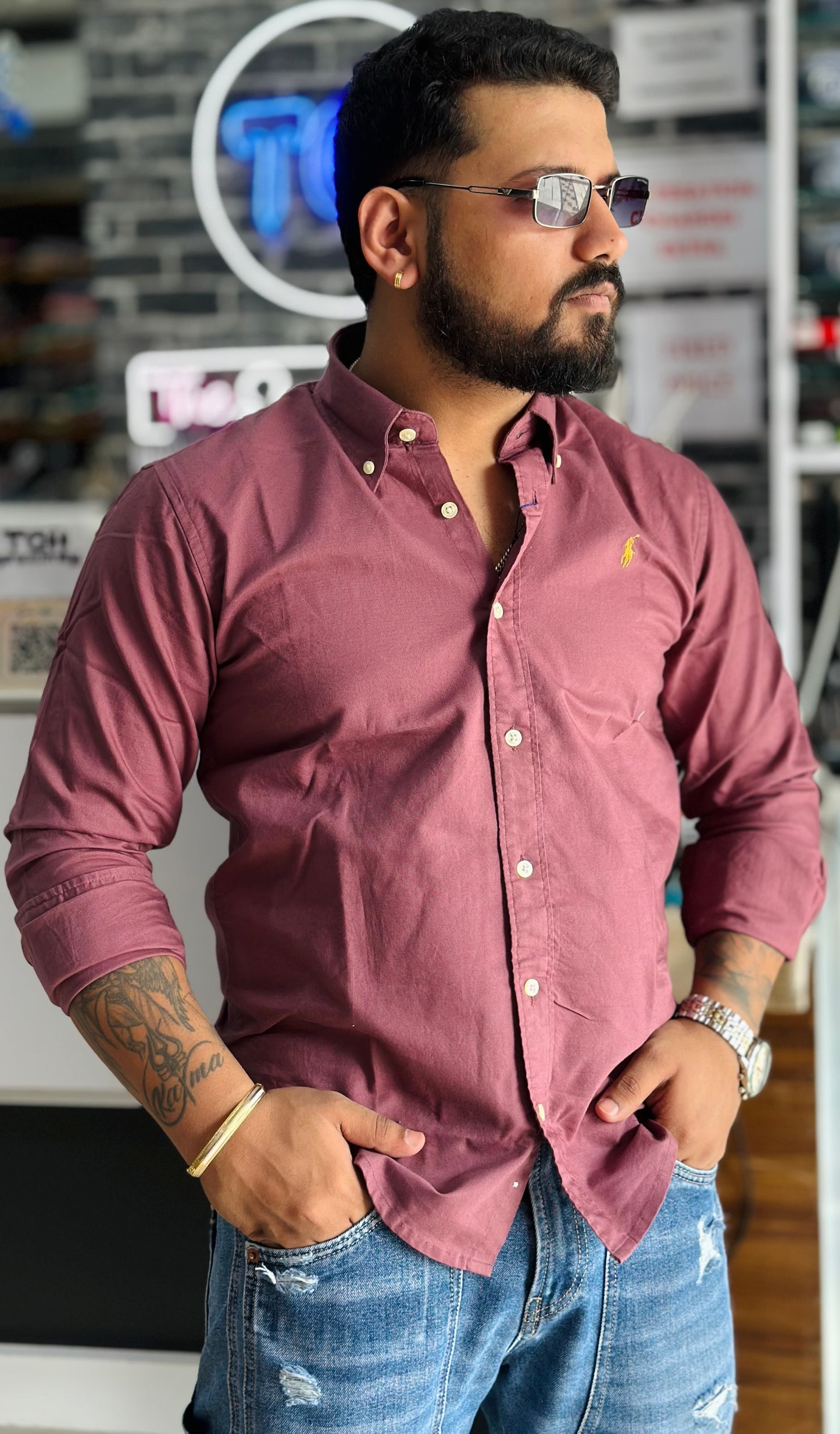 Casual Plain Shirt