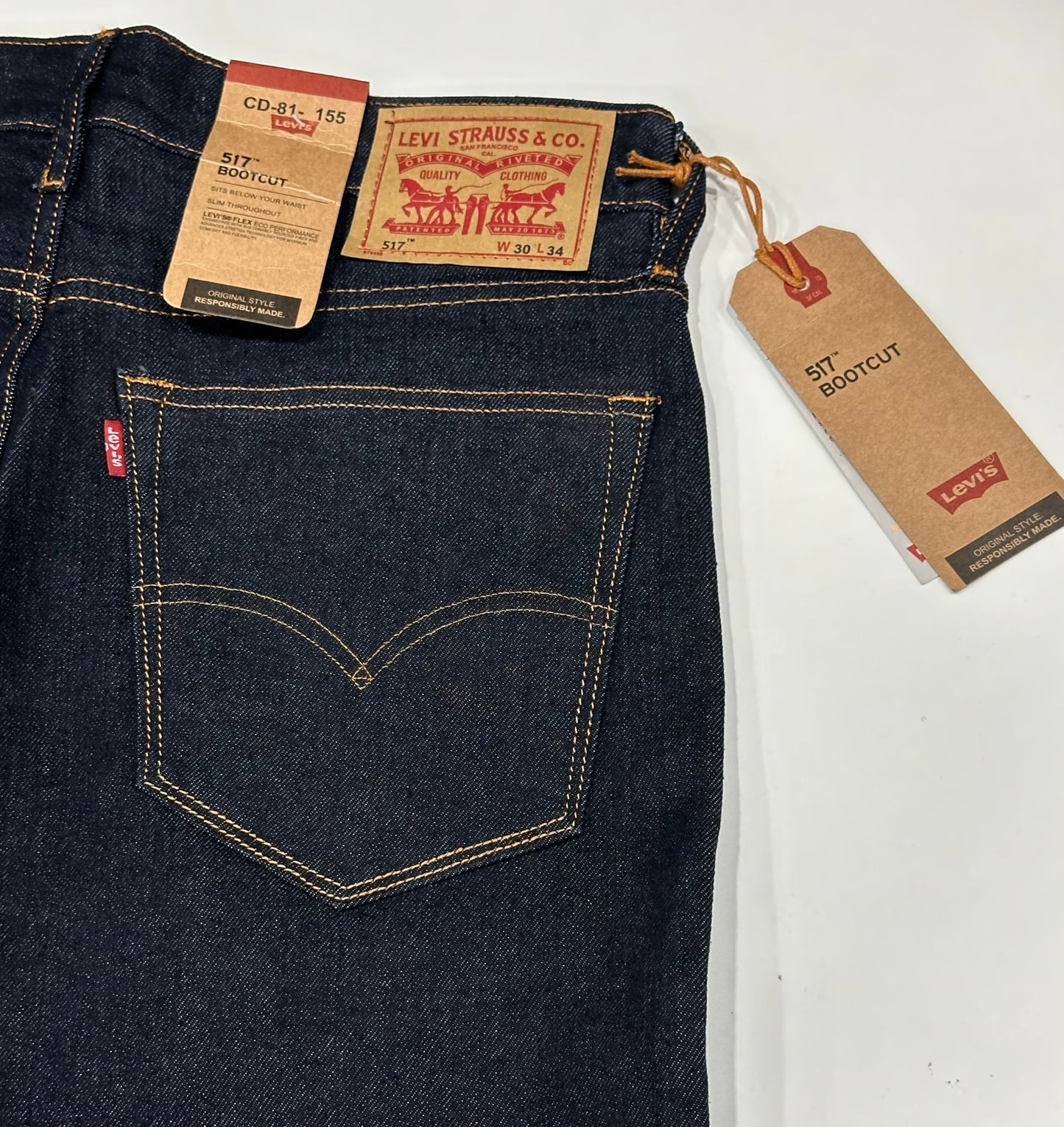 RAW WASH JEAN