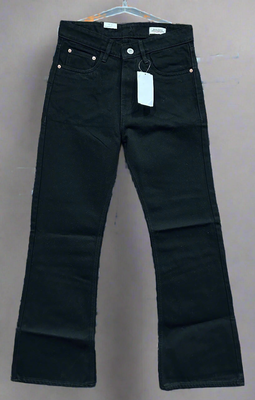 BLACK AND CARBON DENIM