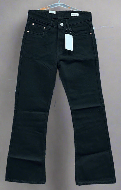 BLACK AND CARBON DENIM