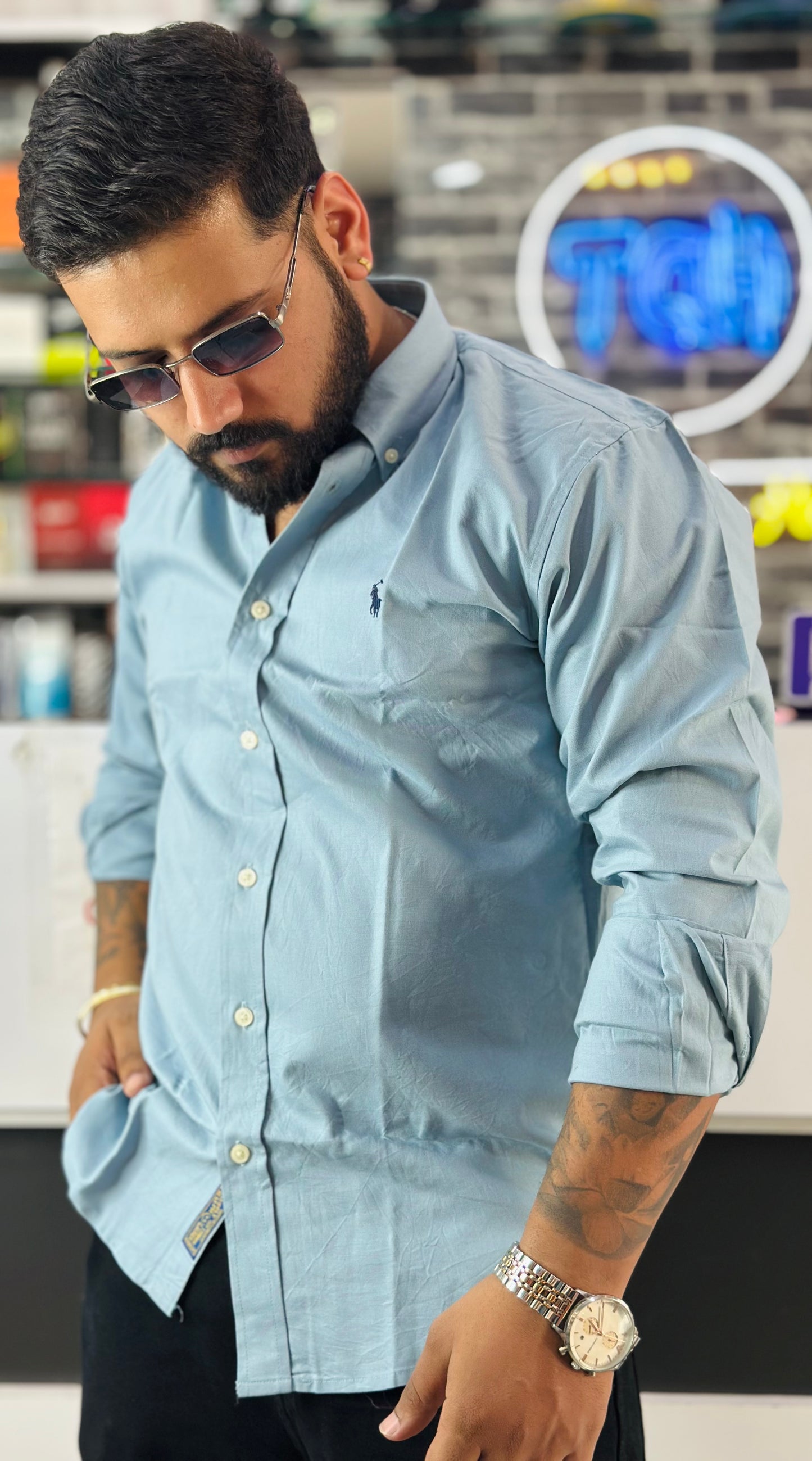 Casual Plain Shirt