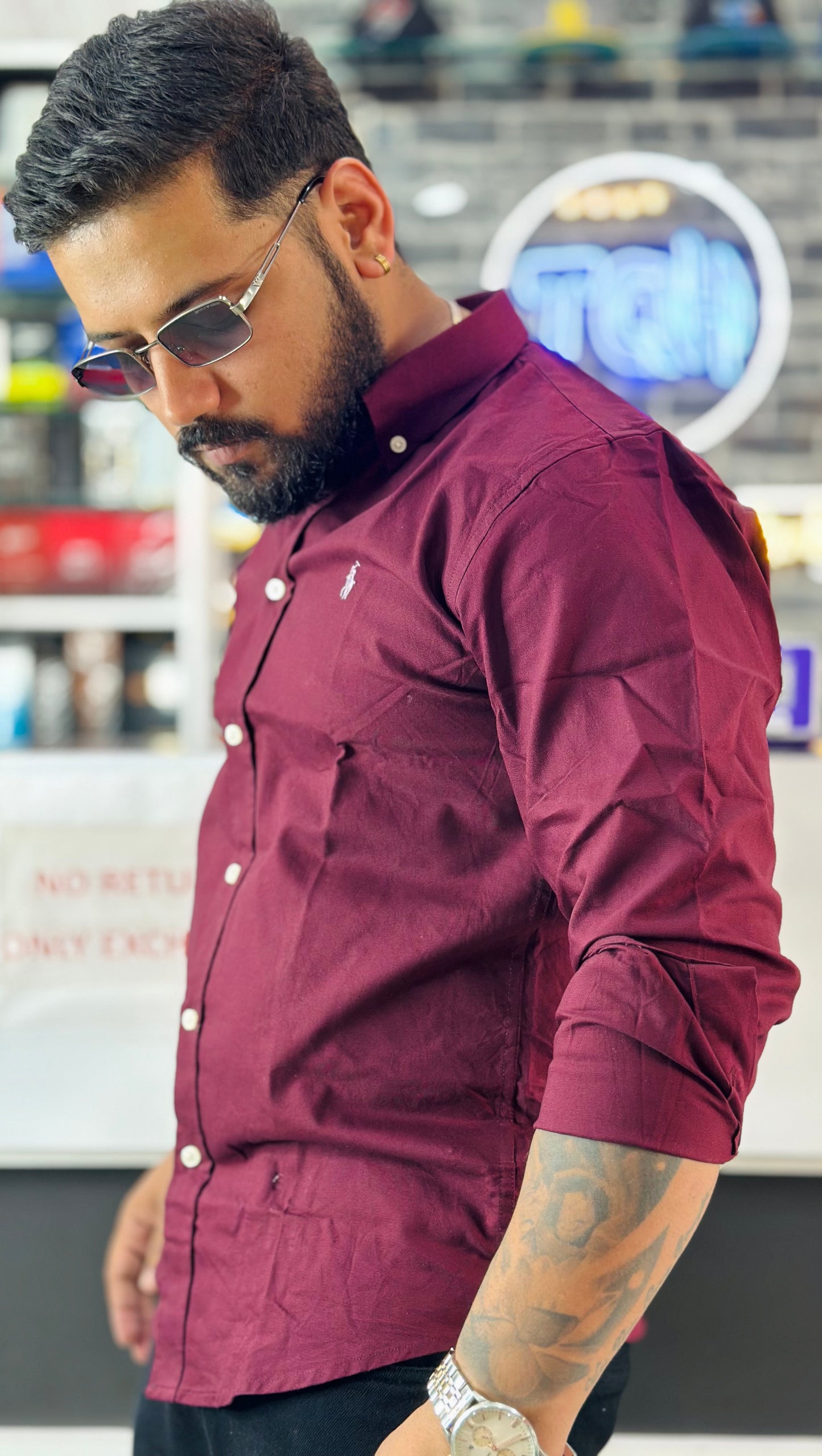 Casual Plain Shirt