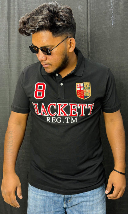 Embroidered Collar Tee