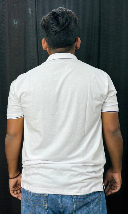 100% Cotton Collar Tee