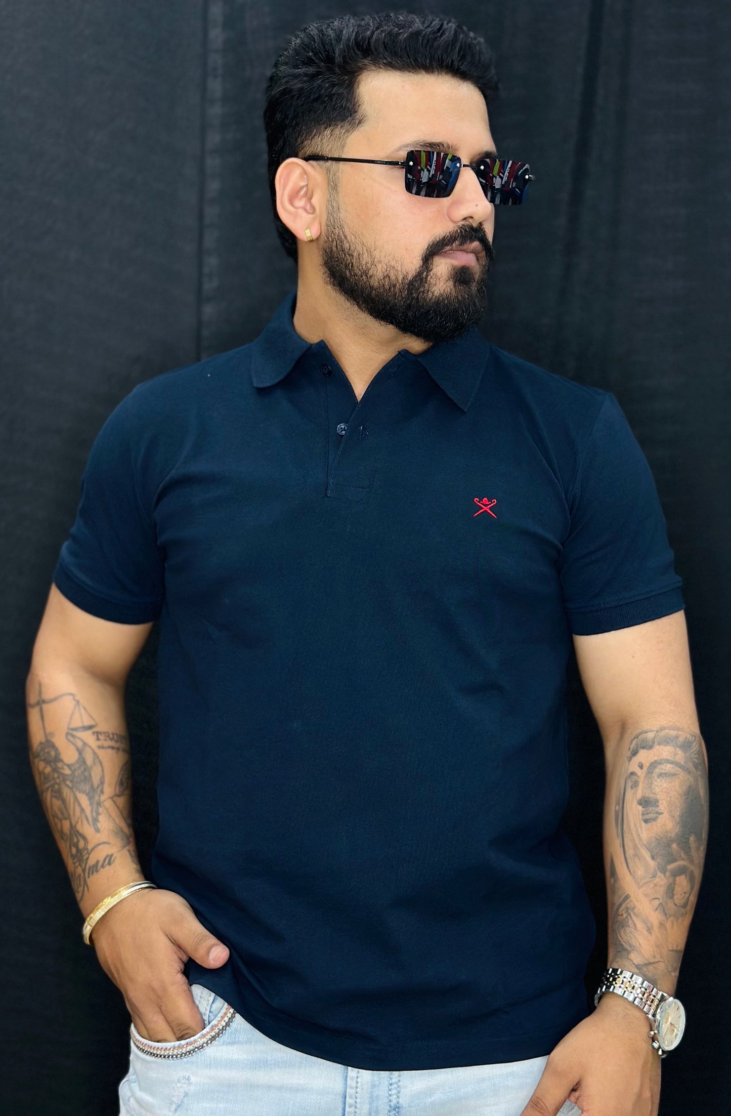 Slim Fit Short Sleeve Pique Polo