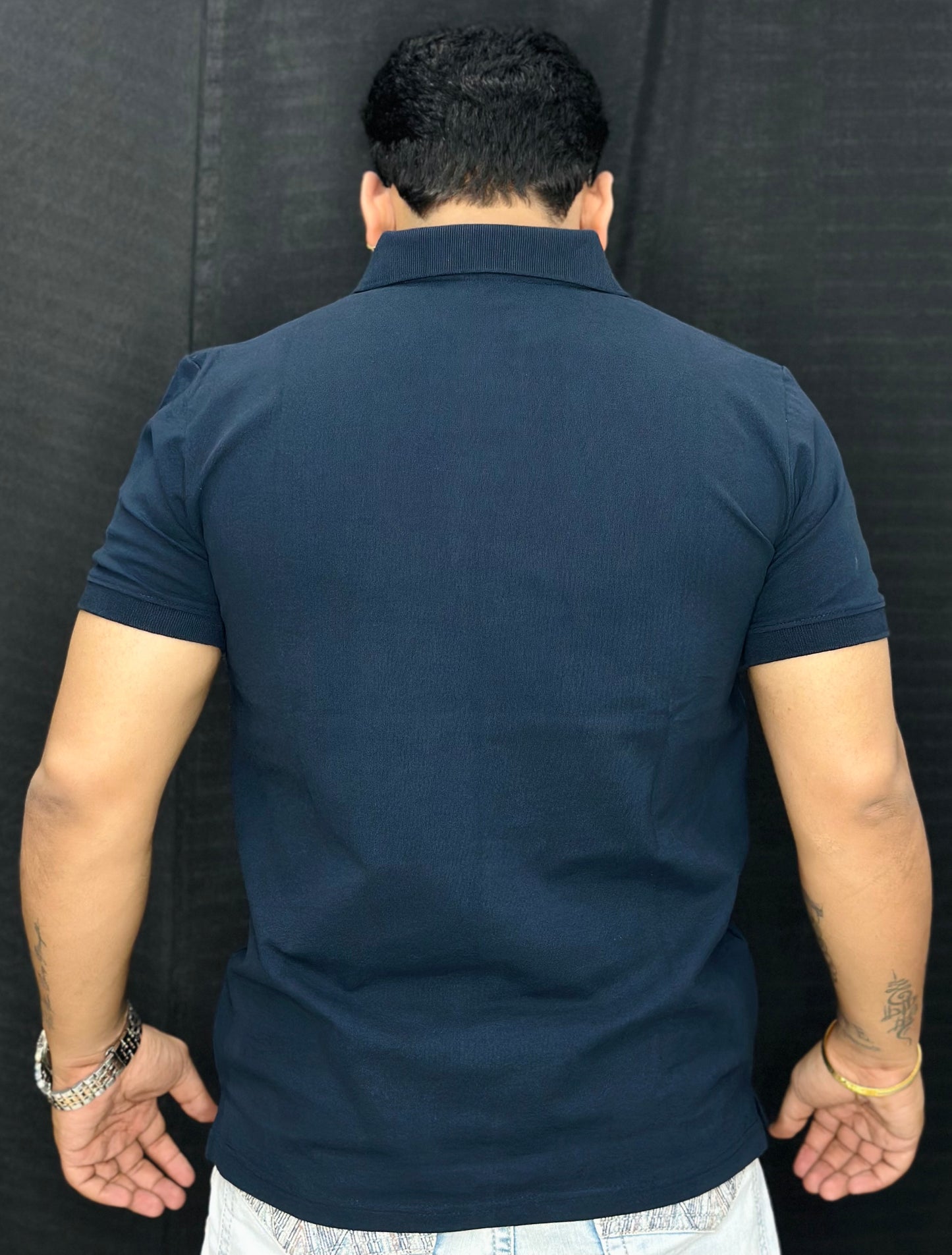 Slim Fit Short Sleeve Pique Polo