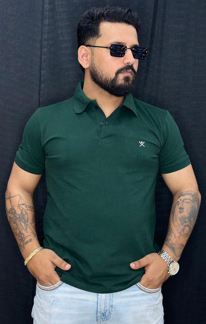 Slim Fit Short Sleeve Pique Polo
