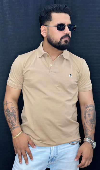 Supima Stretch Solid Slim Fit Polo