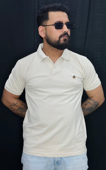 Supima Stretch Solid Slim Fit Polo