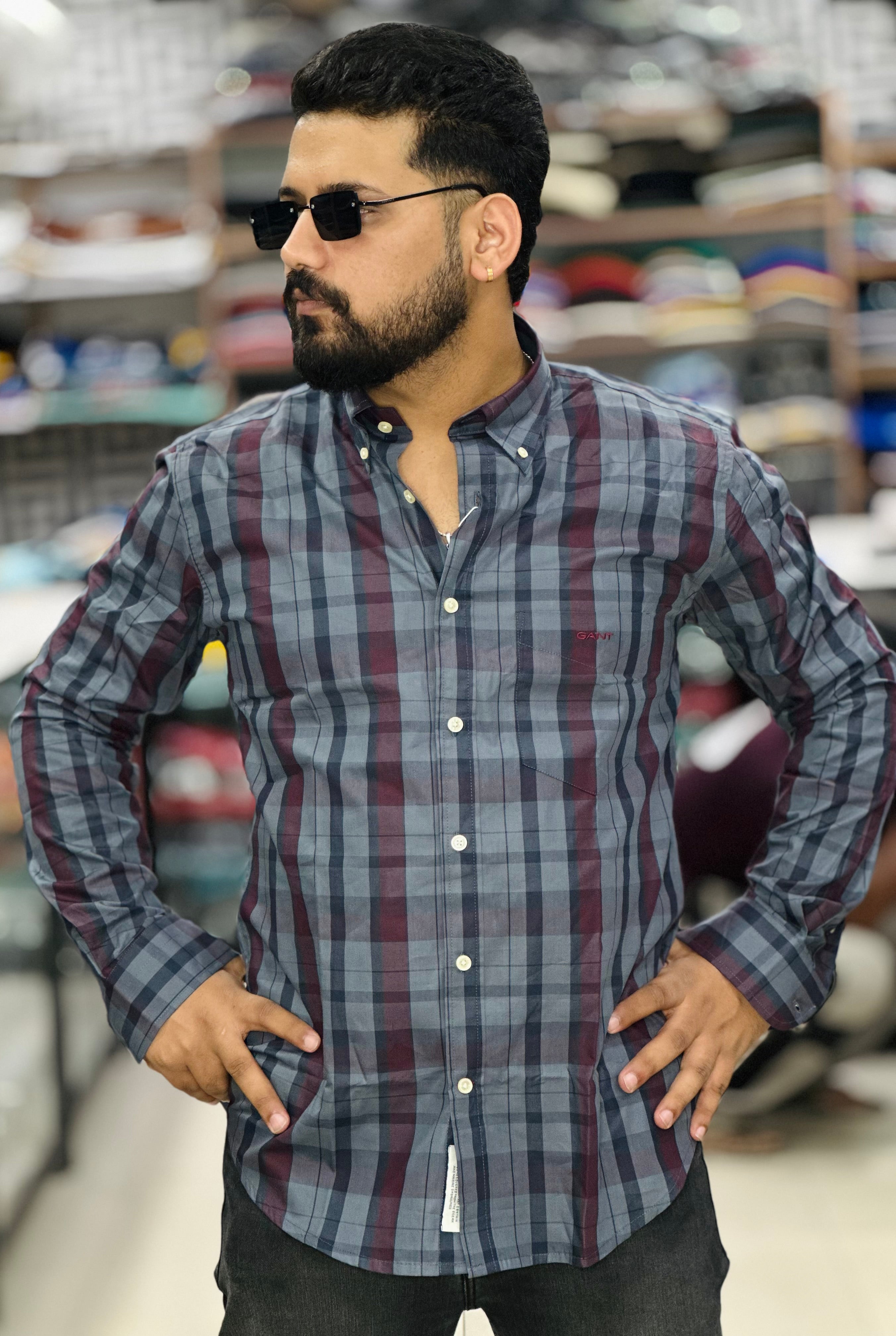 Grey Checkered / S