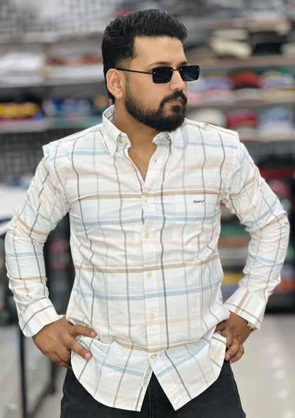 Men's Cotton Checked