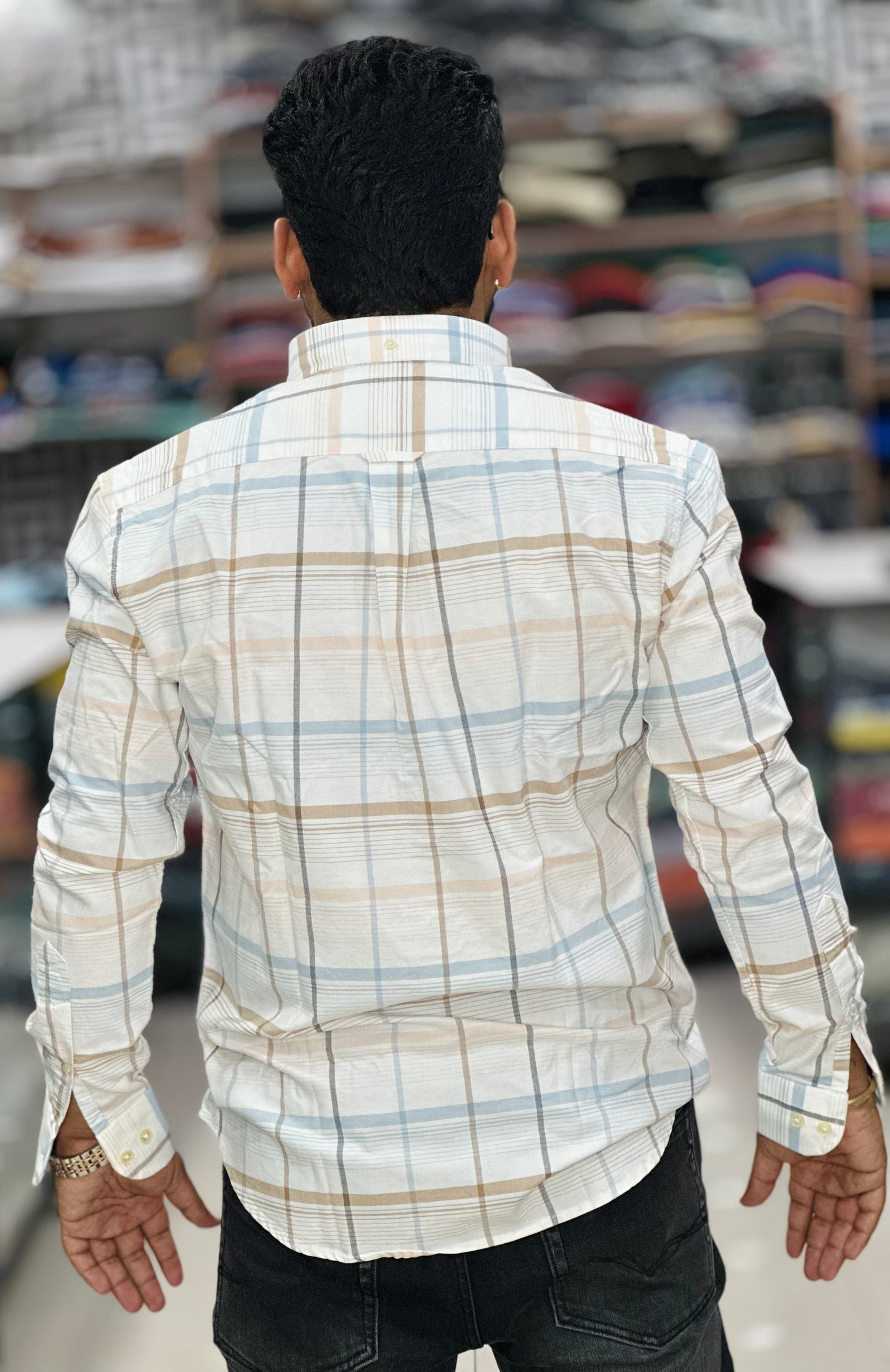 Men's Cotton Checked