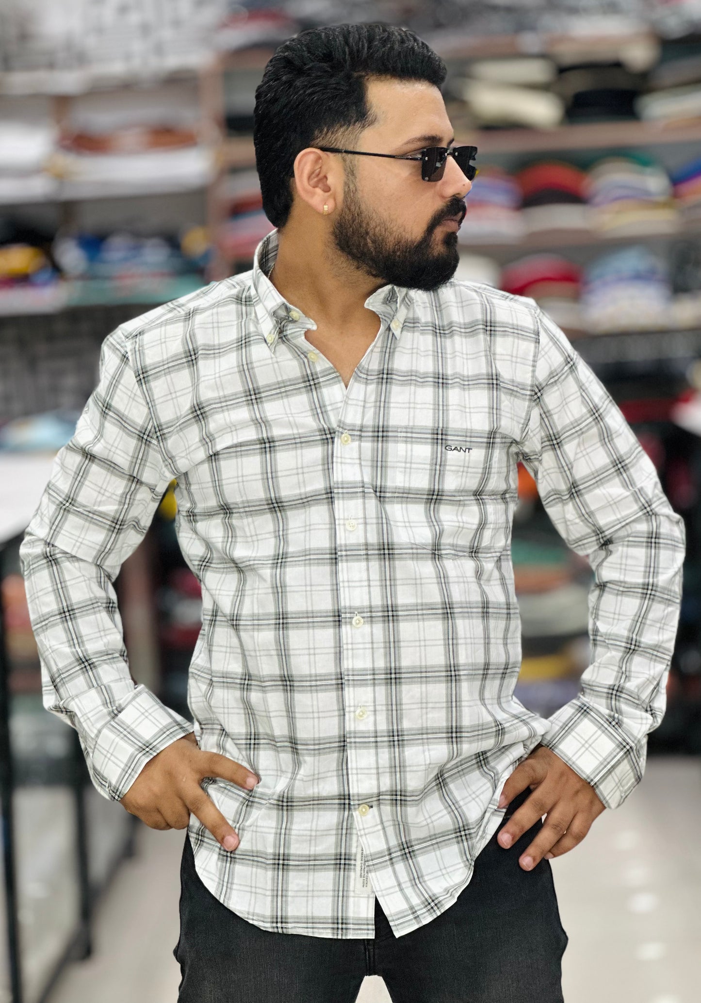 Men's Cotton Checked