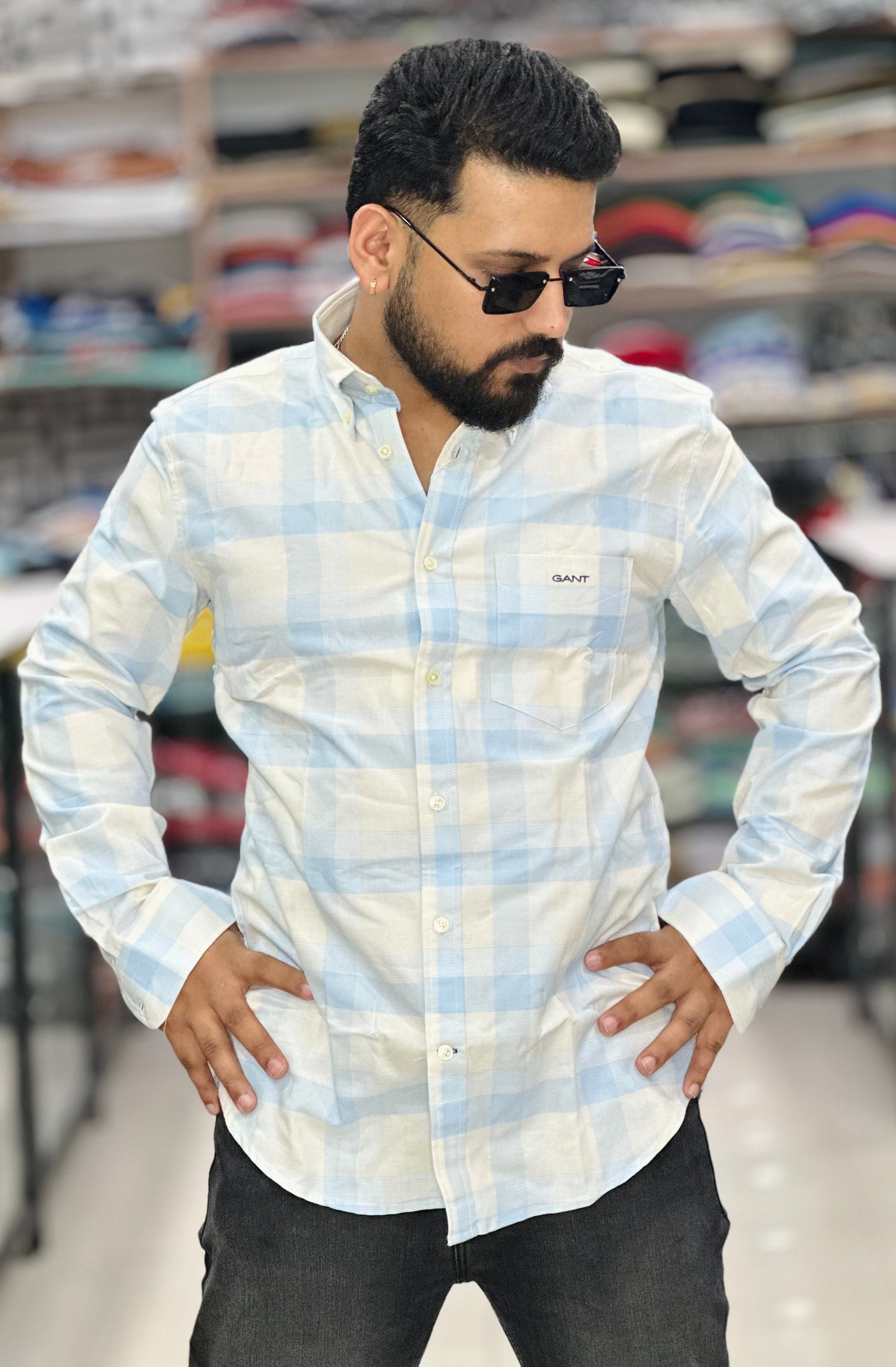 Men's Cotton Checked