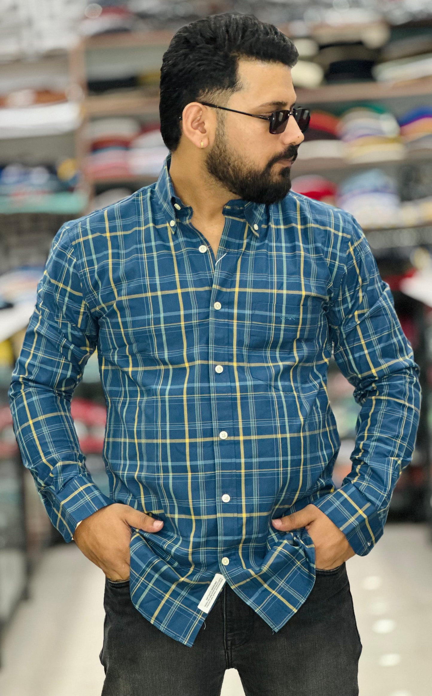 Men's Cotton Checked