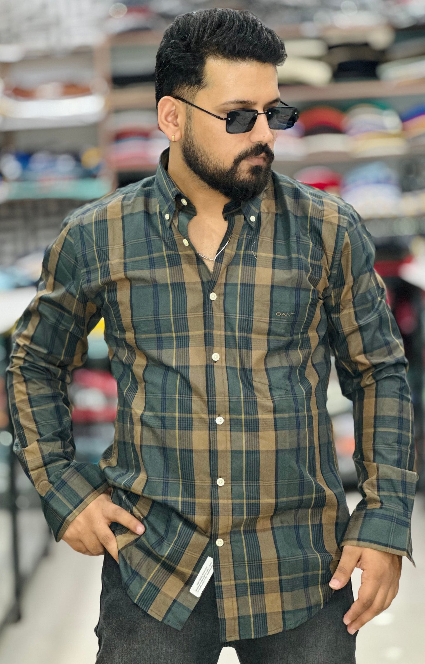 Men's Cotton Checked