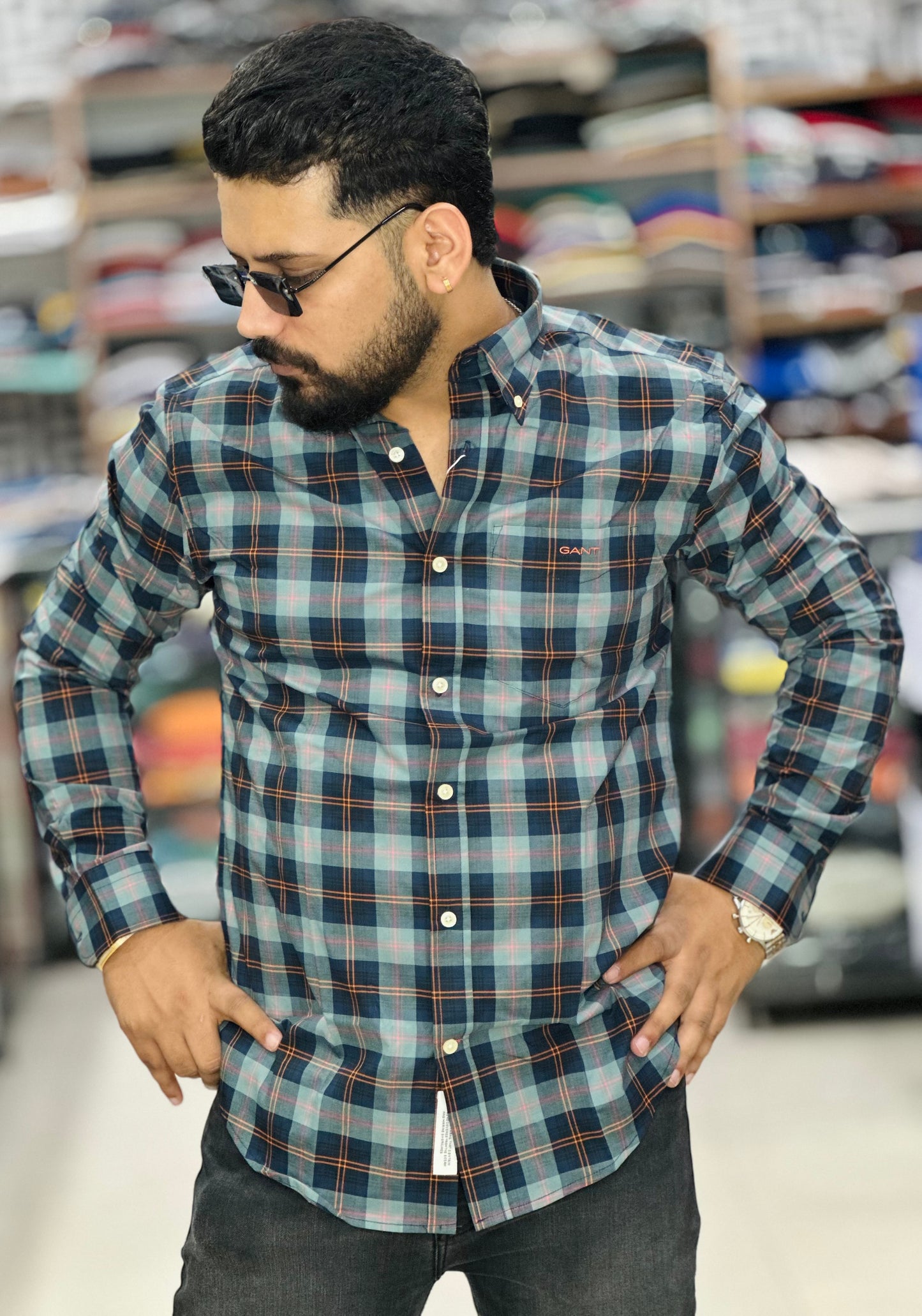 Men's Cotton Checked
