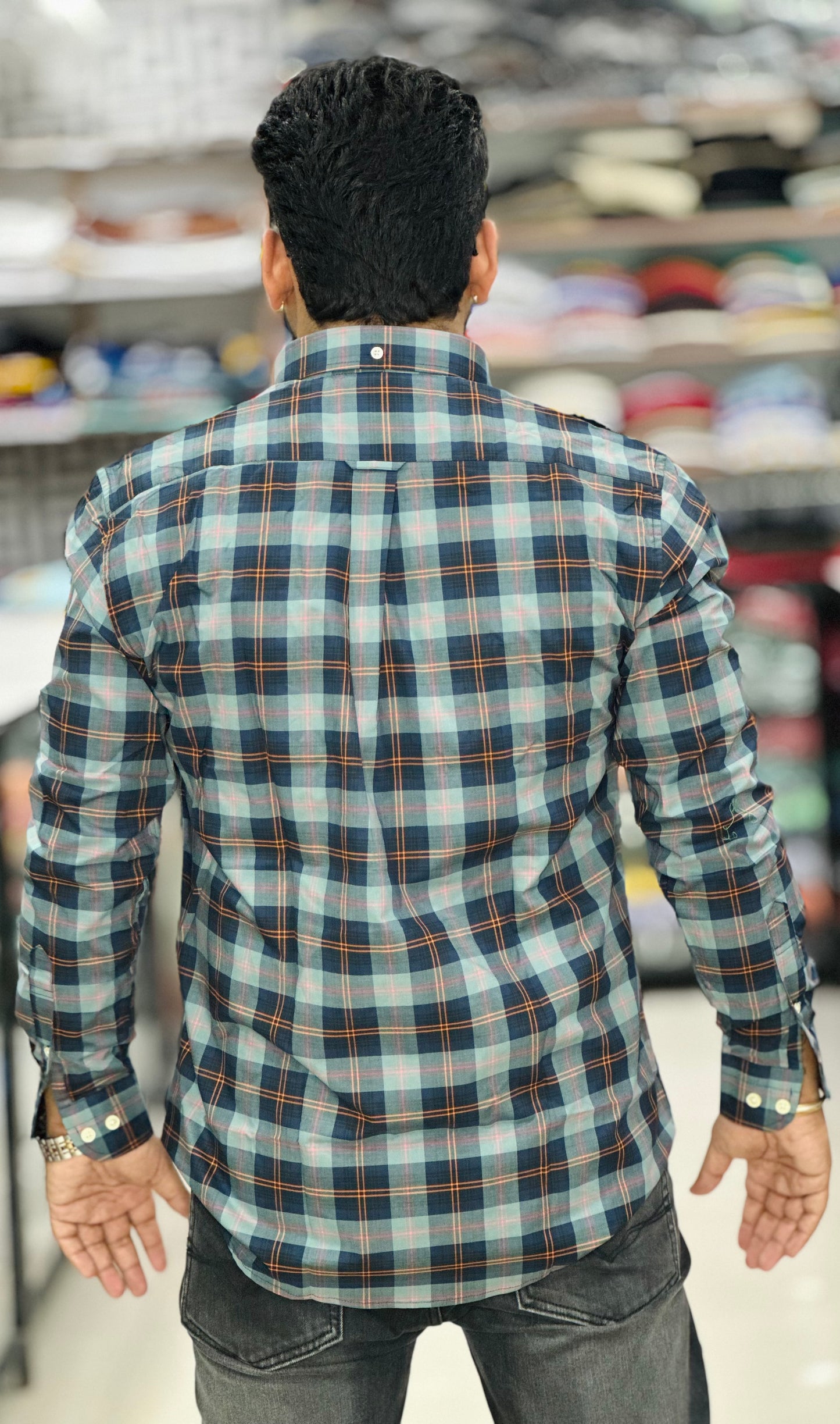 Men's Cotton Checked