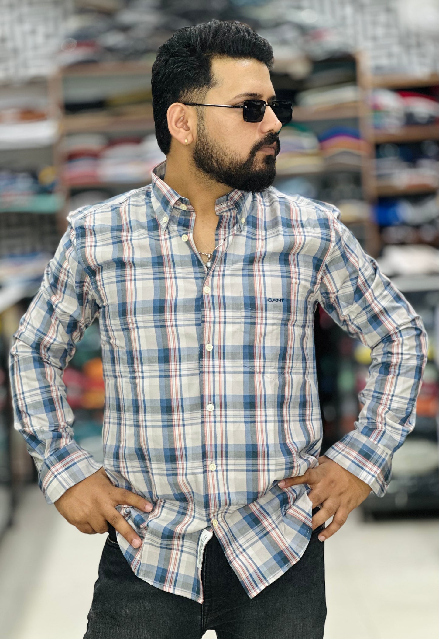 Men's Cotton Checked