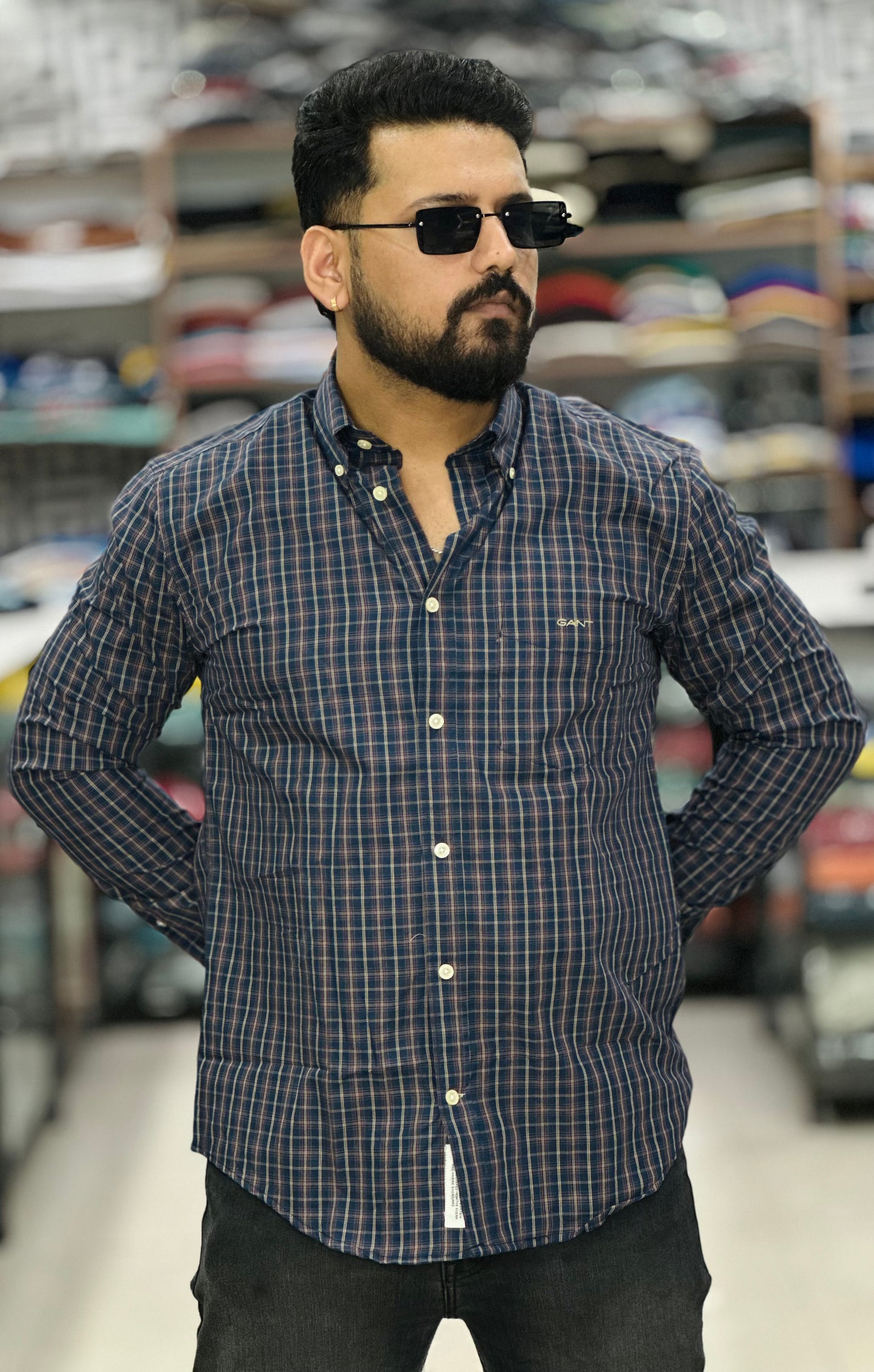 Men's Cotton Checked