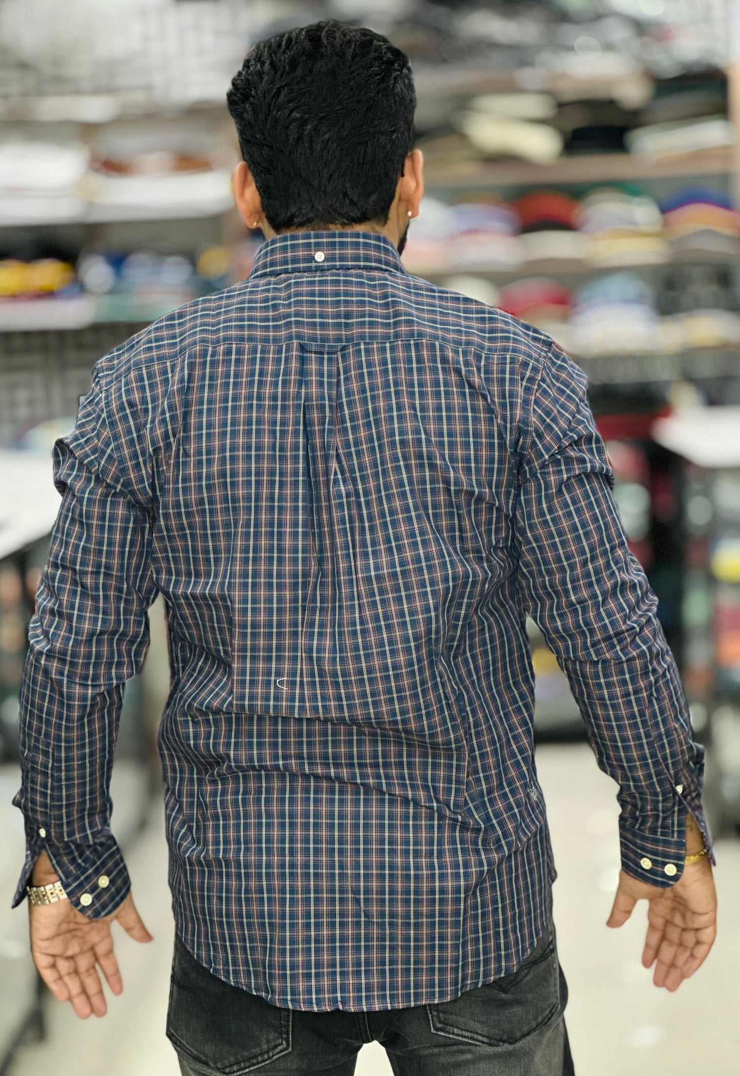 Men's Cotton Checked