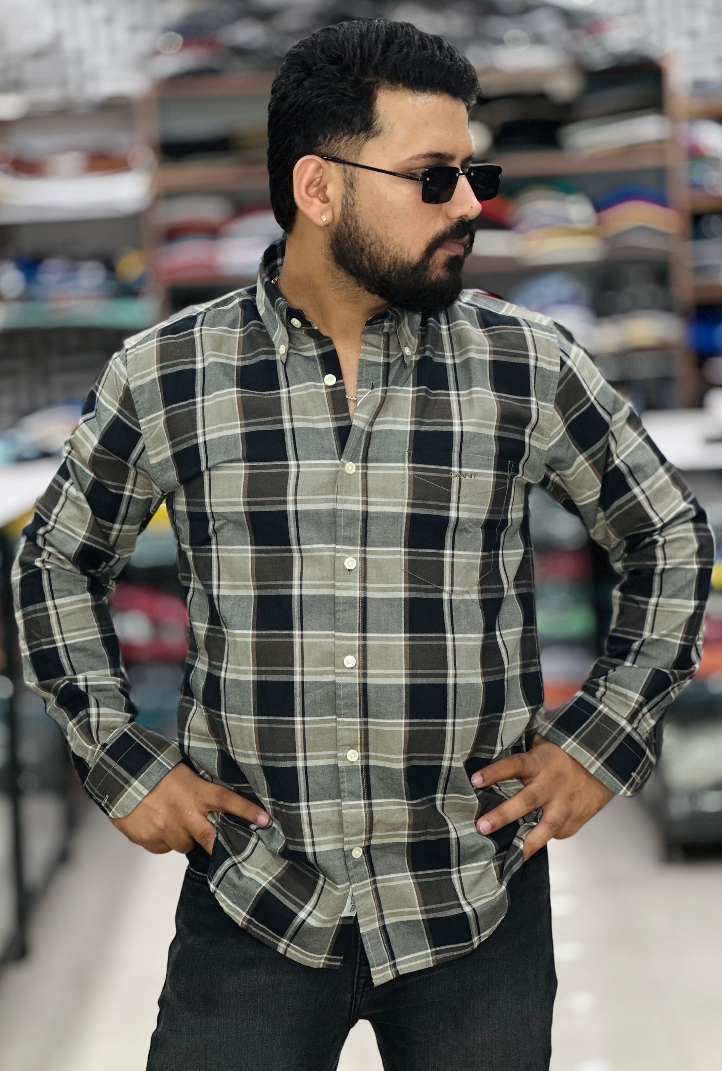 Men's Cotton Checked