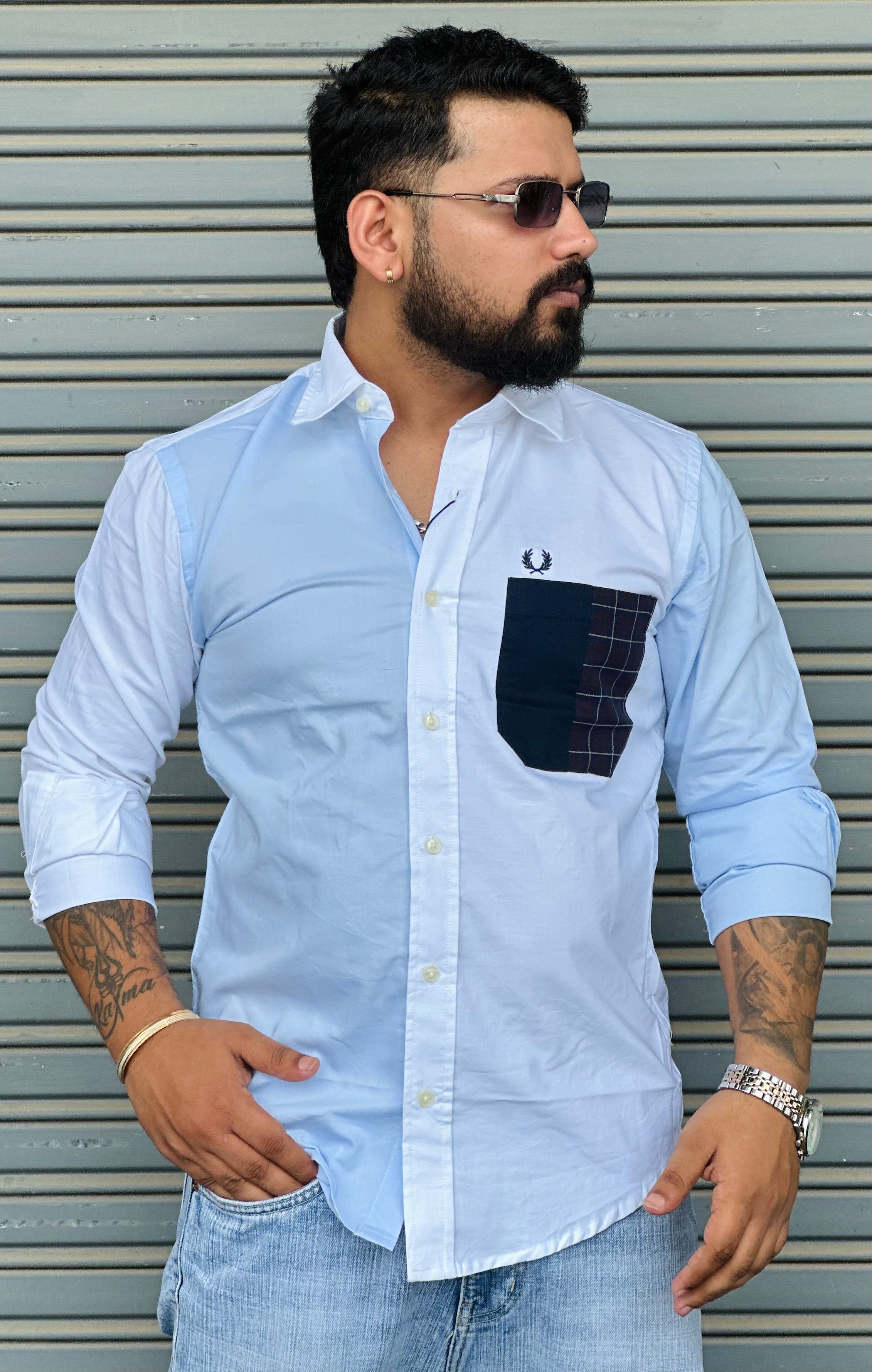 White-Sky Blue / M