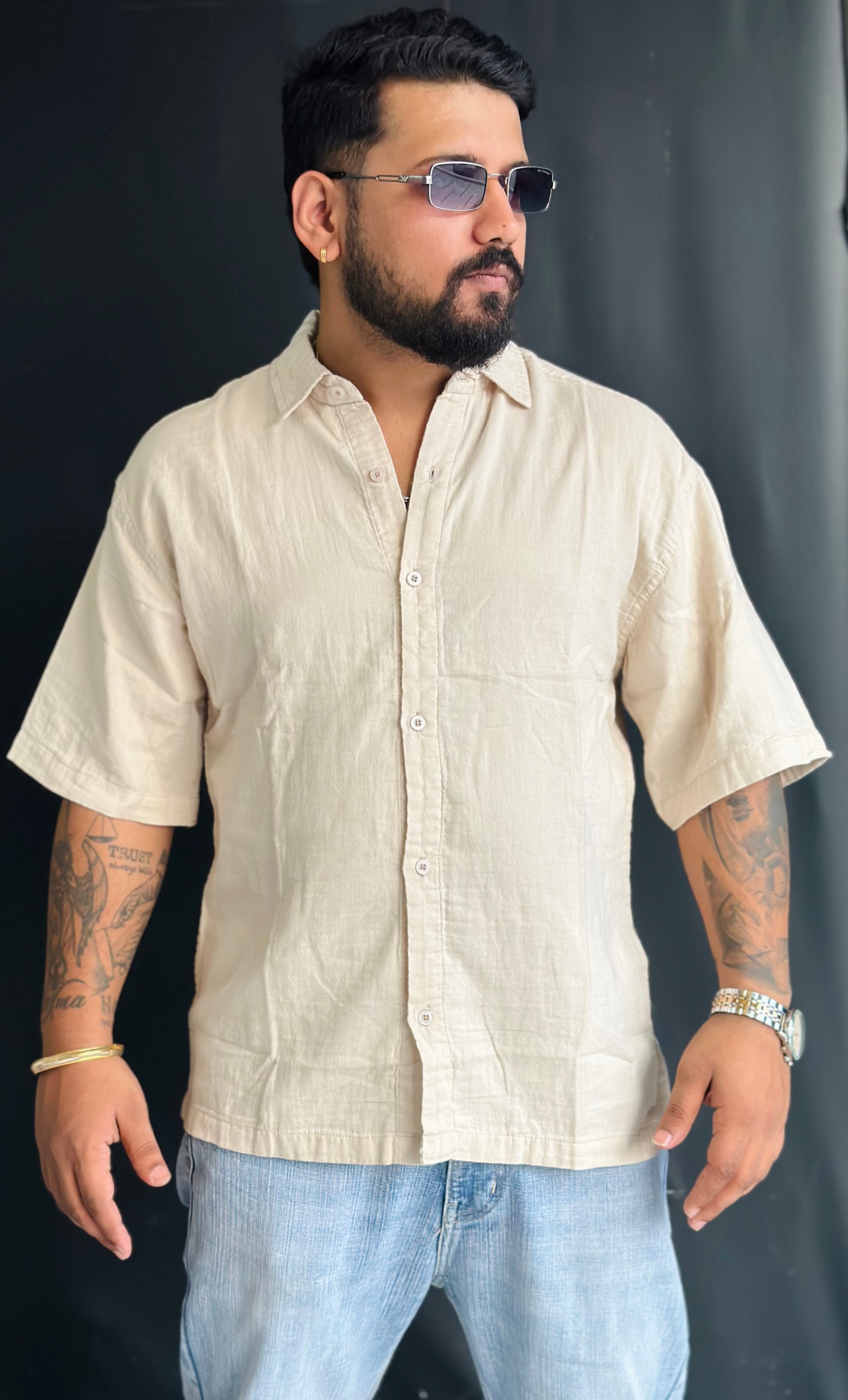 Beige / M
