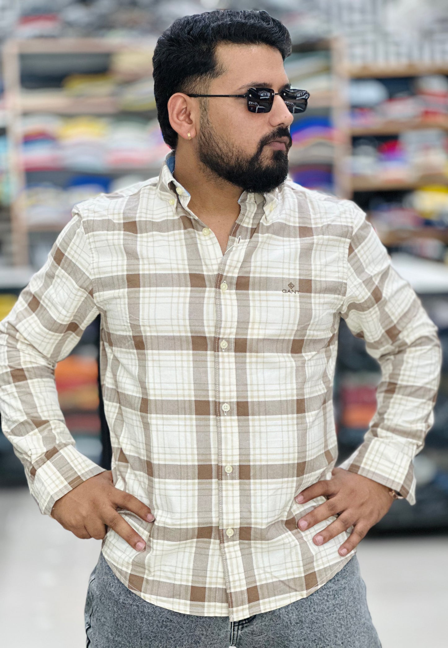 G@NT CHECK SHIRT