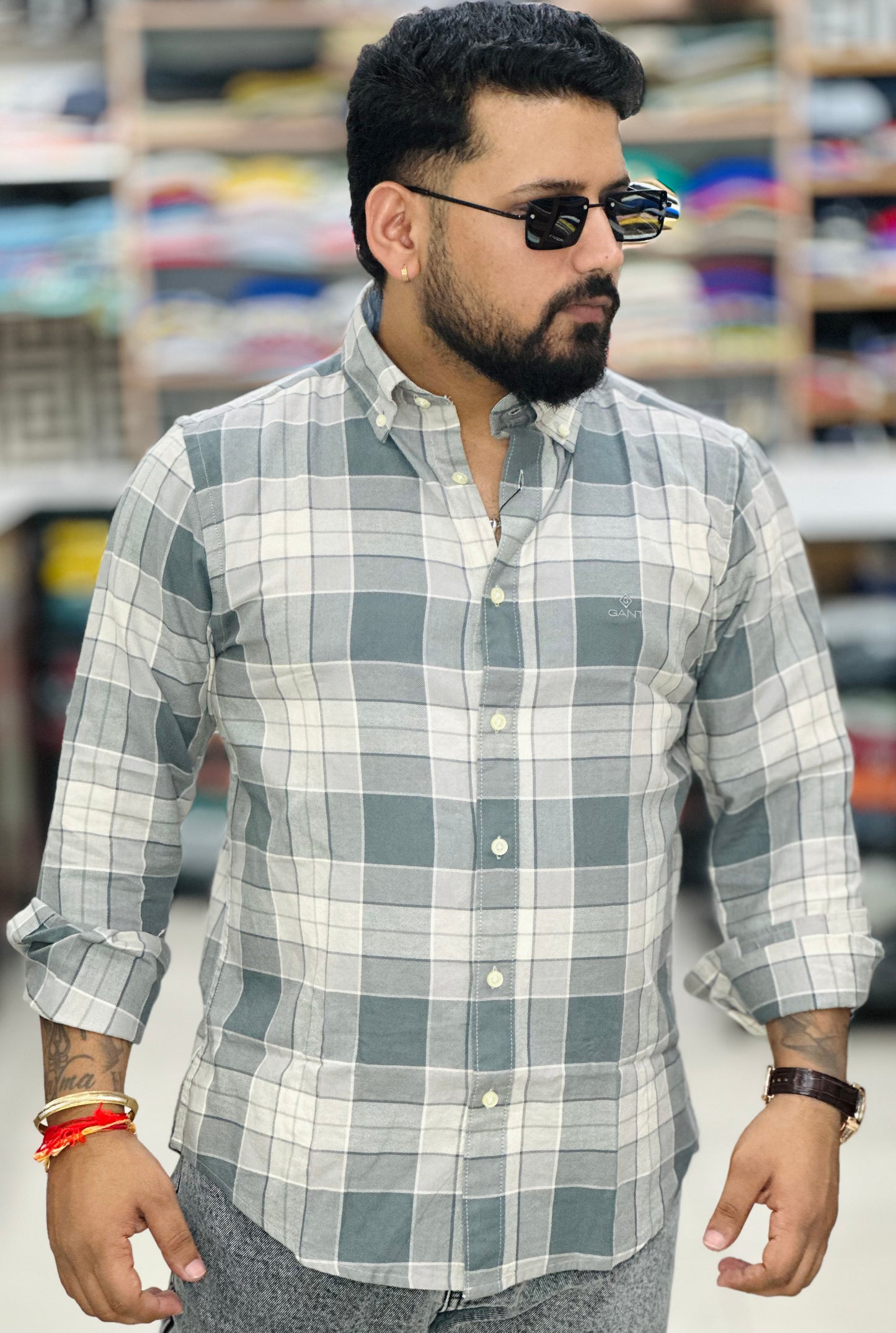 G@NT CHECK SHIRT