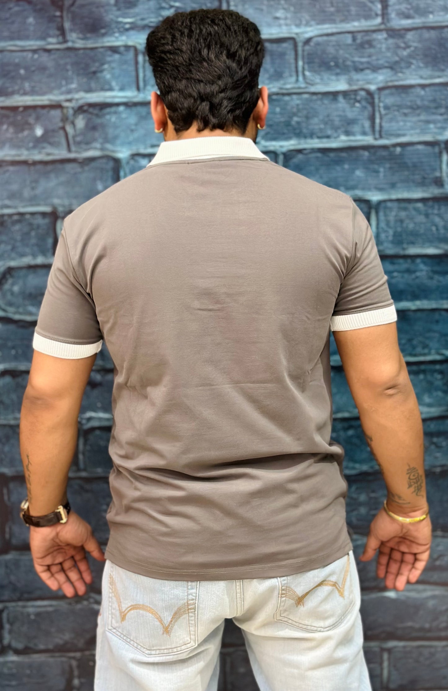 Men's Slim Fit Collar Tee