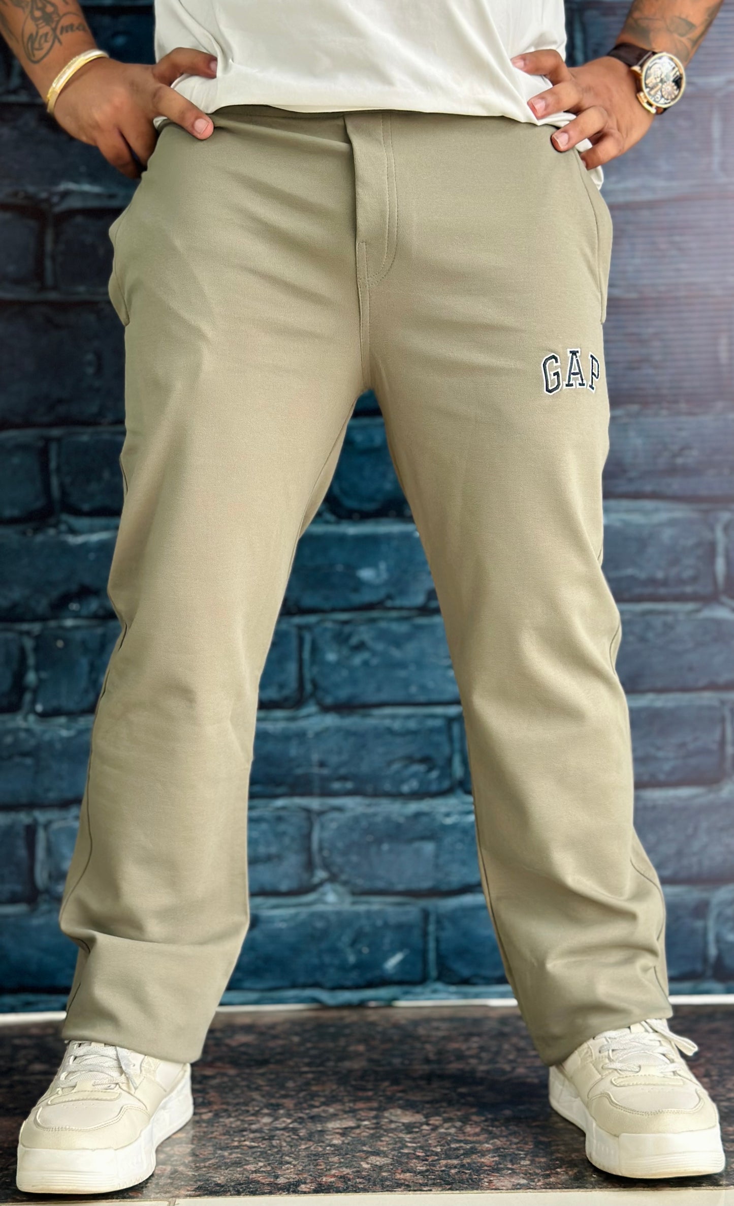 Men's Comfort Fit Cotton Track