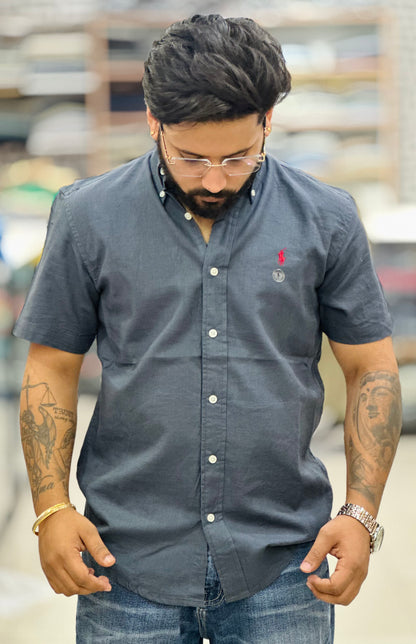 Linen Half Shirt
