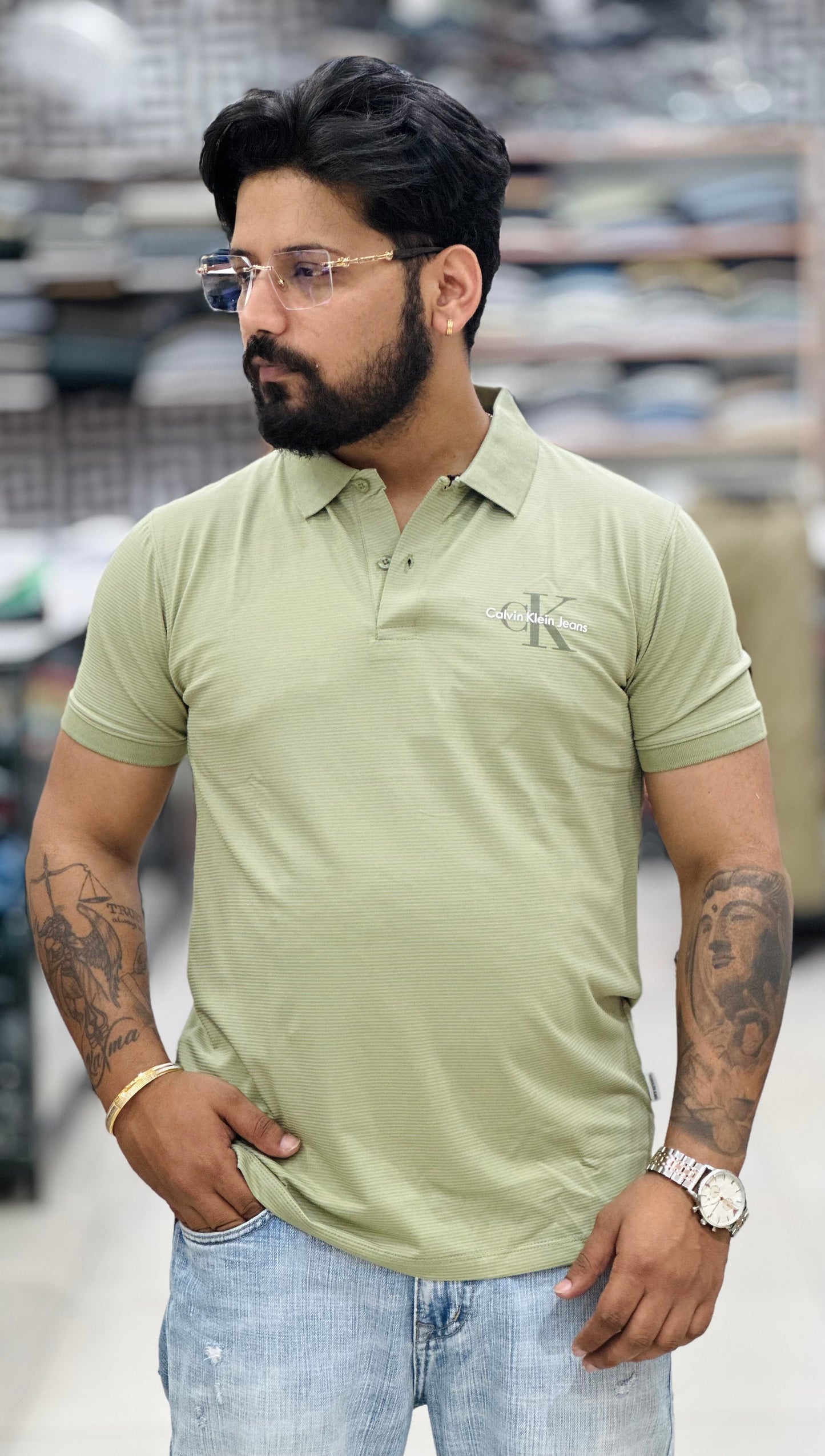 Light Weight Collar Tee