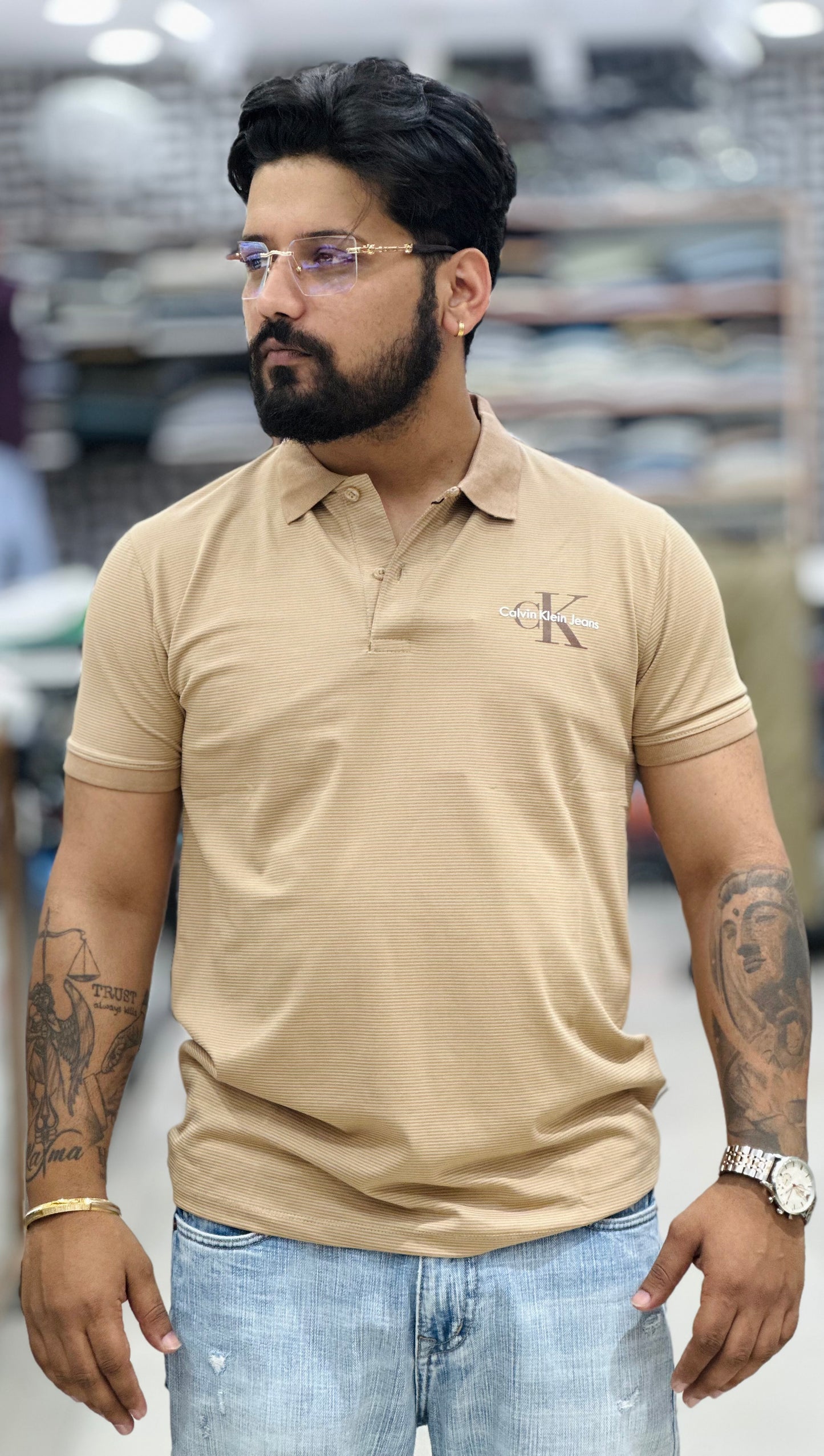Light Weight Collar Tee