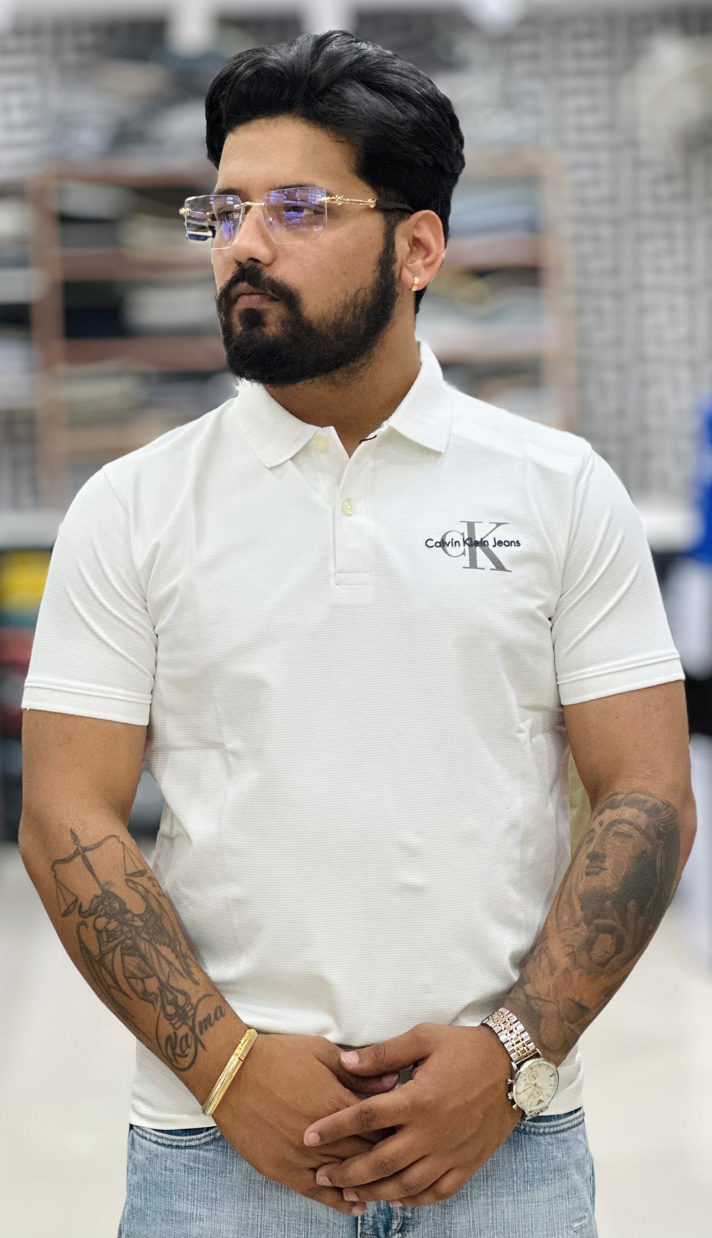 Light Weight Collar Tee